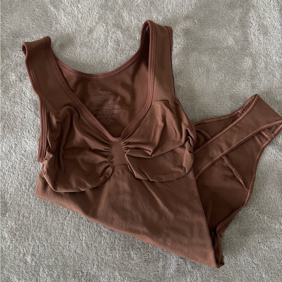 SKIMS Other - SKIMS Chocolate Brown Shapewear